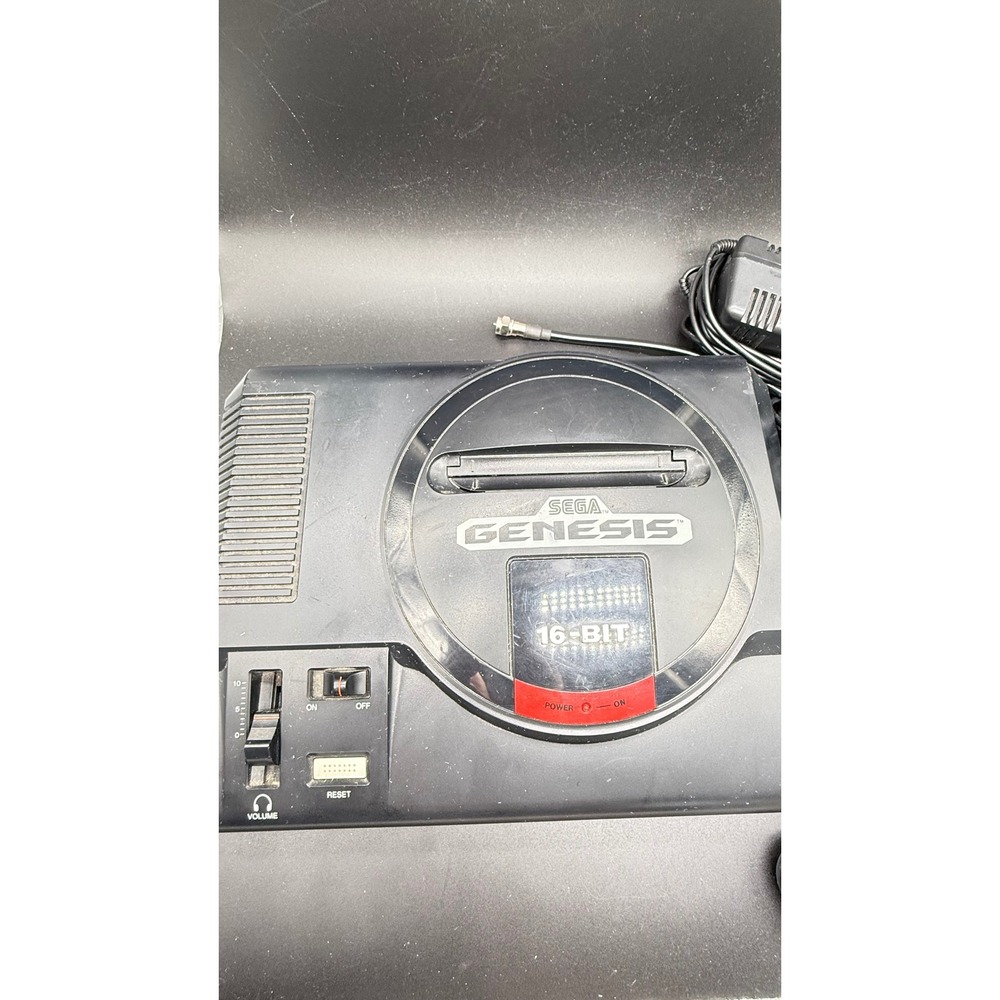 Sega Genesis Model 1 16-Bit Console Bundle with 2 Controllers and Cables Tested